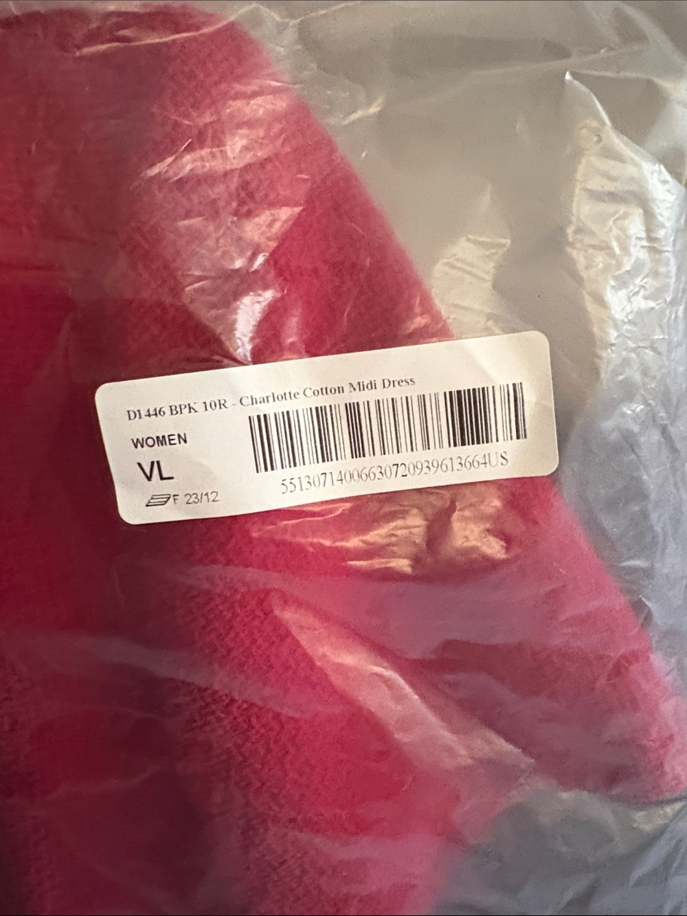 NWT Boden Charlotte Raspberry Red Button-Front Short Sleeve Belted Midi Dress - Picture 8 of 9